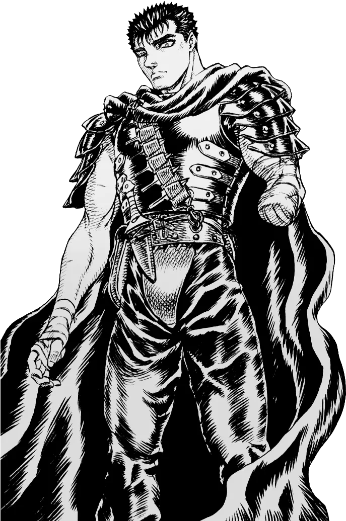 Berserk Manga Guts Guts Berserk Manga Png