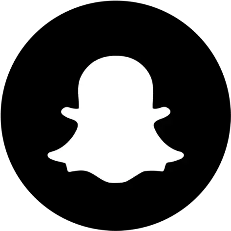 Snapchat Black U0026 White Ic Snapchat Logo Png Black