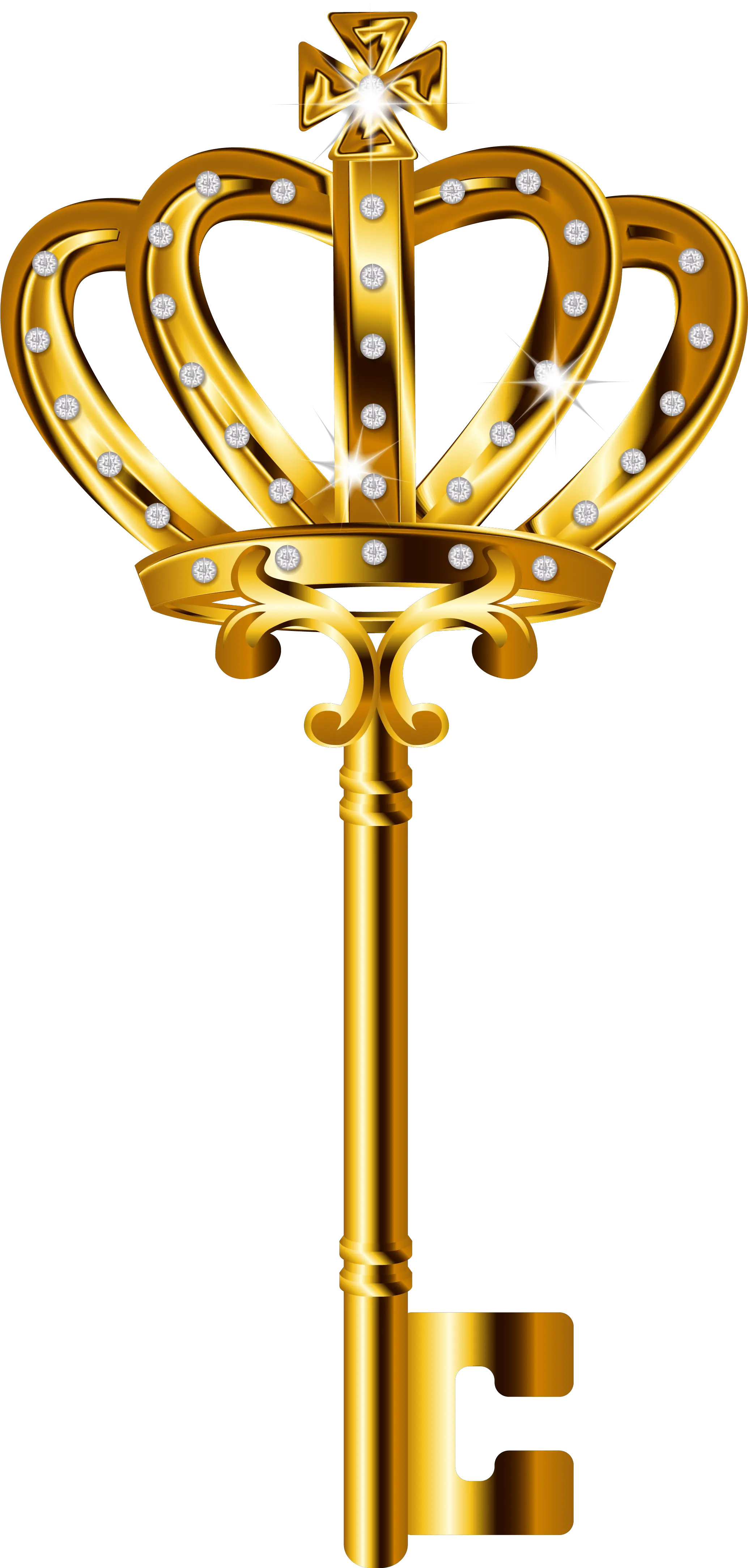 Golden Key Png Pic Transparent Gold Key Png