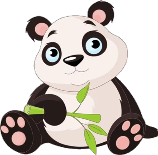 Giant Panda Bear Baby Pandas Clip Art Cartoon Panda Transparent Background