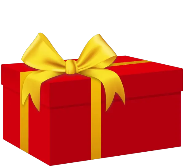 red gift box PNG