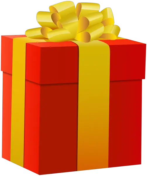 red gift box PNG