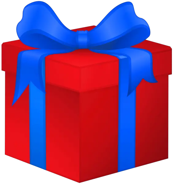 red gift box PNG