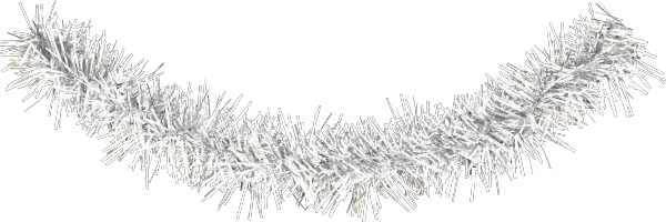 Christmas tinsel PNG