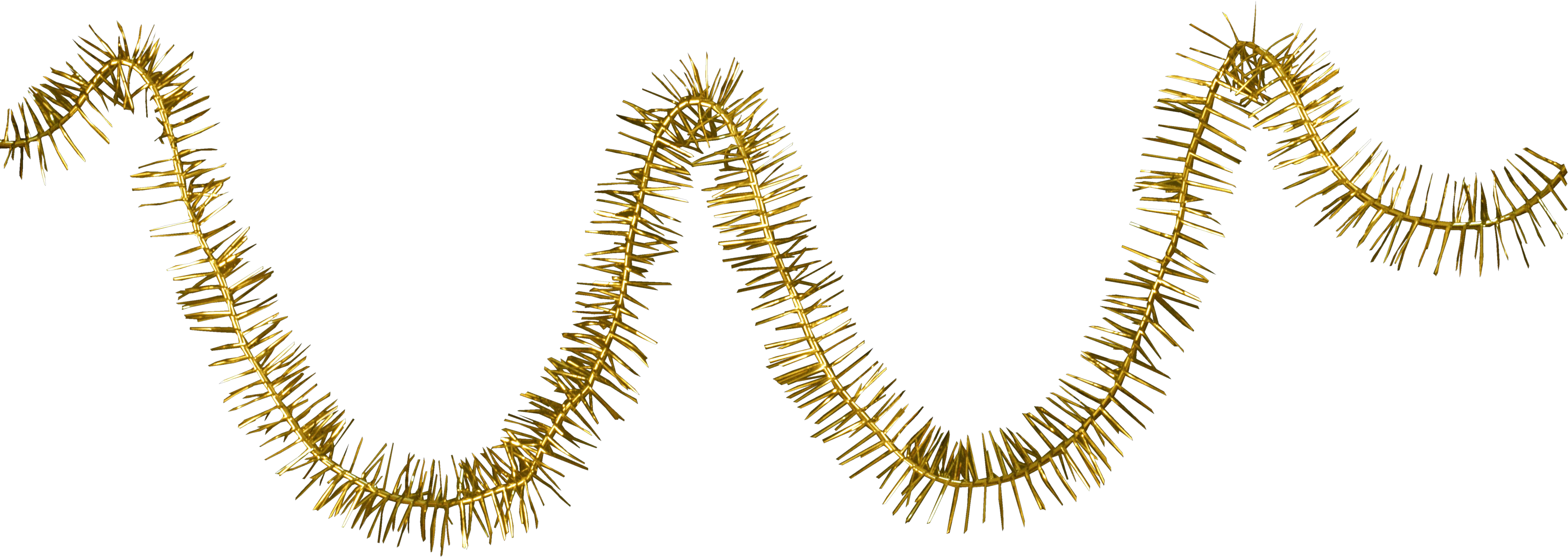 Christmas tinsel PNG