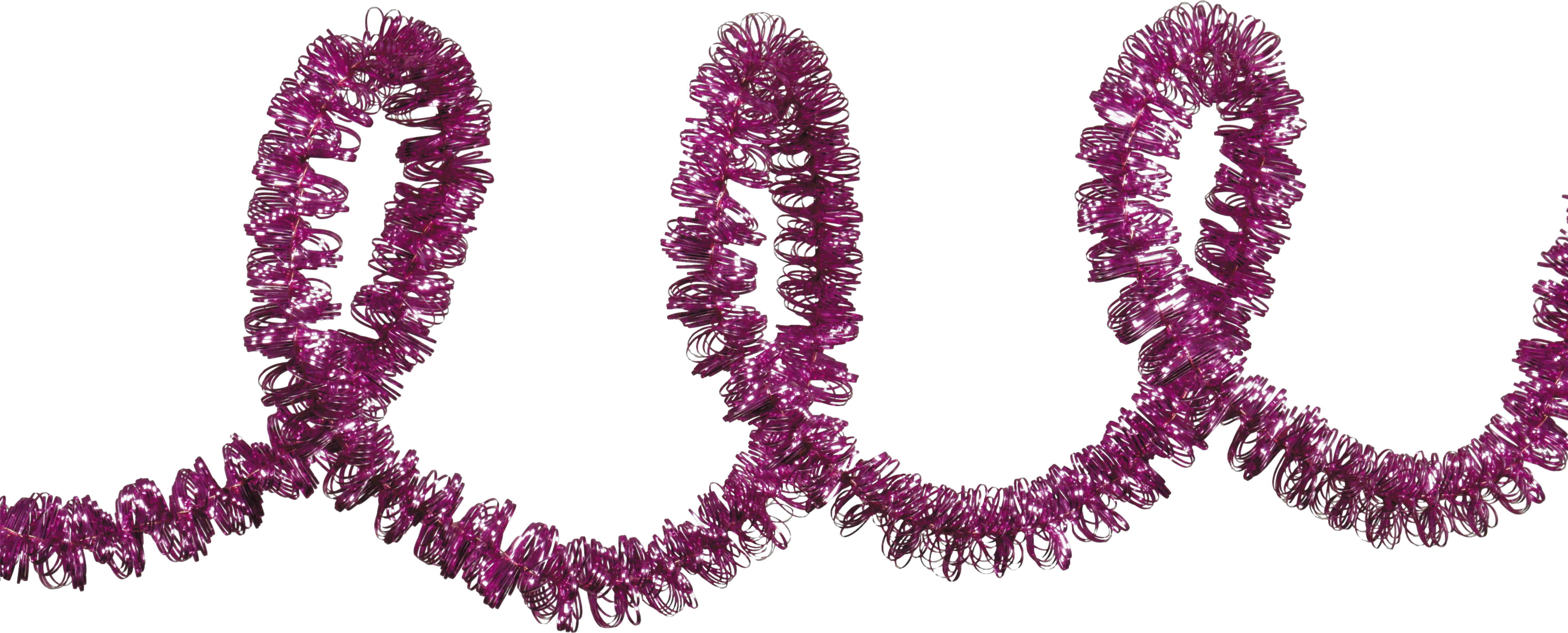 Christmas tinsel PNG