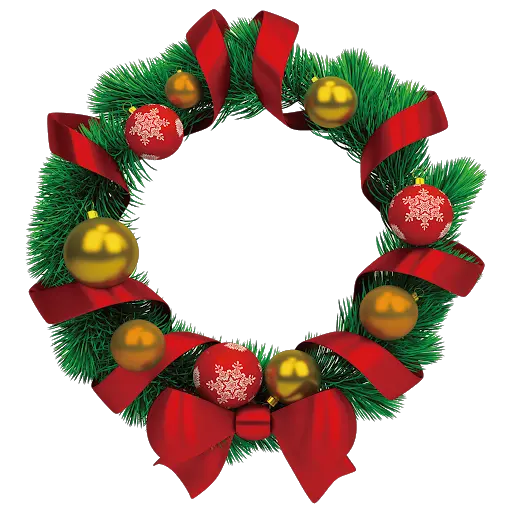 Christmas wreath PNG