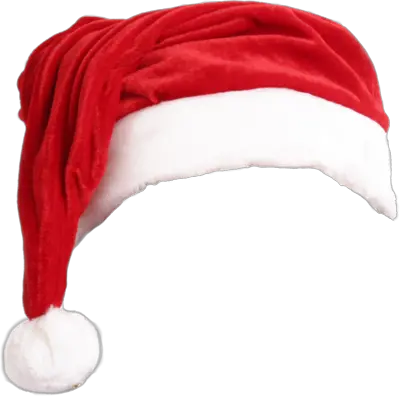 Christmas Santa Claus red hat PNG image