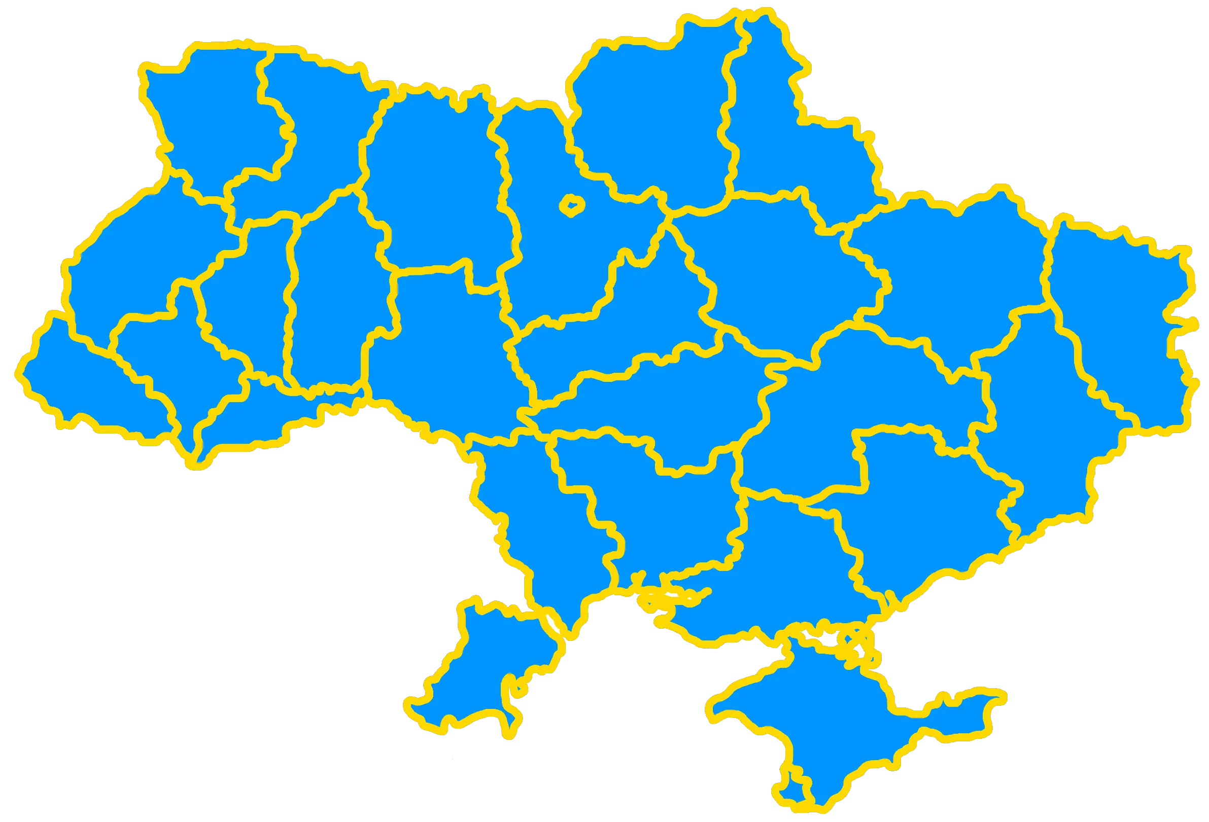 Ukraine map PNG