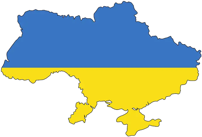 Ukraine map PNG