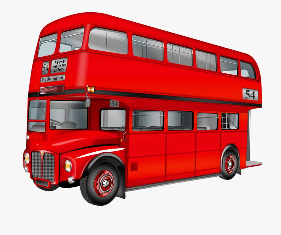 England London bus PNG