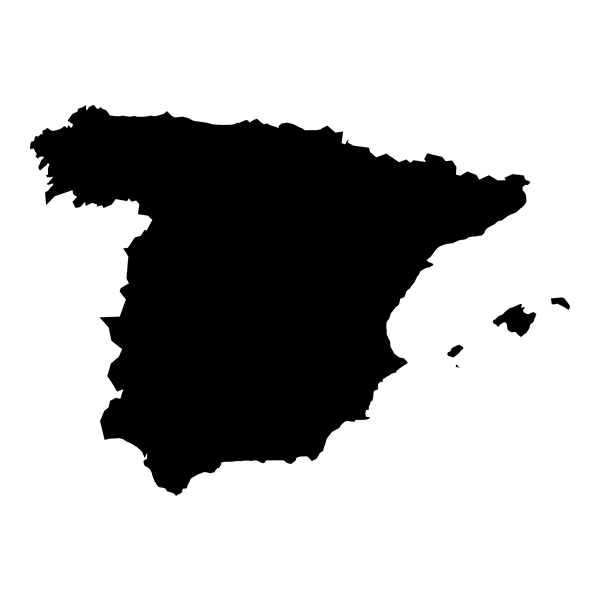 Spain map PNG