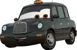 England London cab PNG