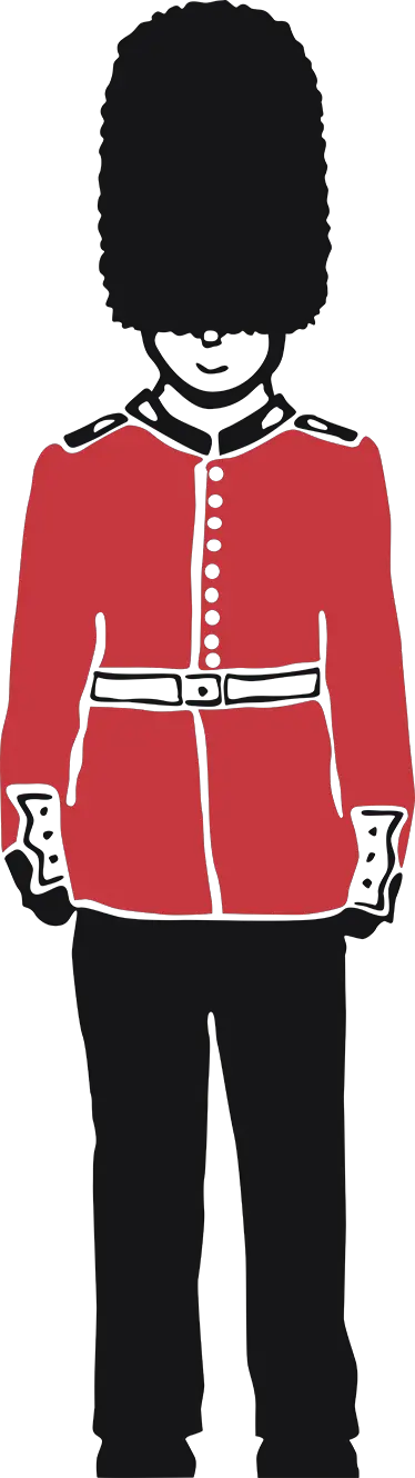 England London soldier PNG
