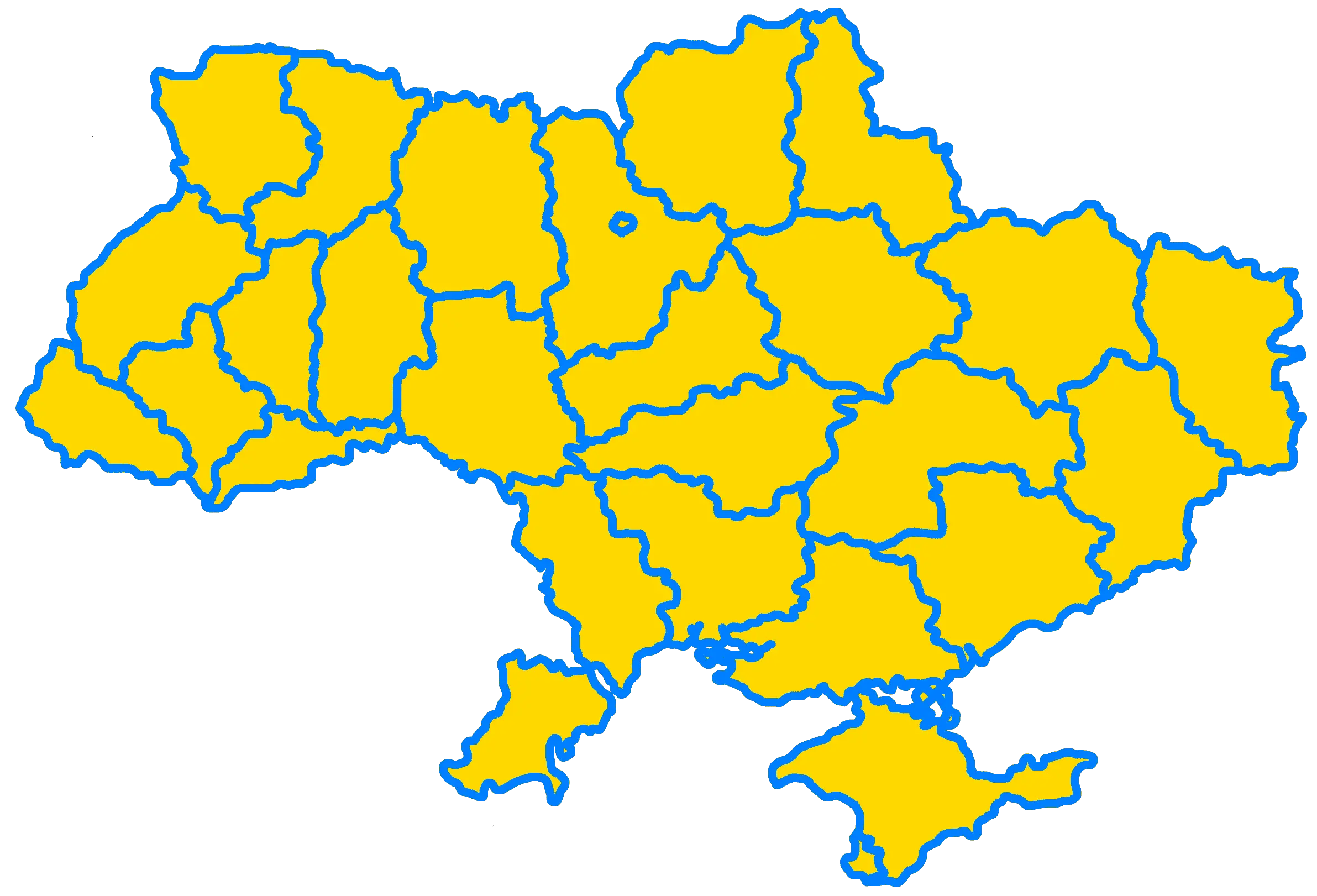 Ukraine map PNG