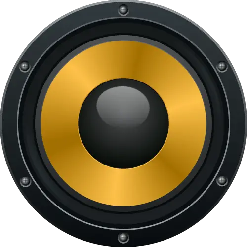 Audio speaker PNG