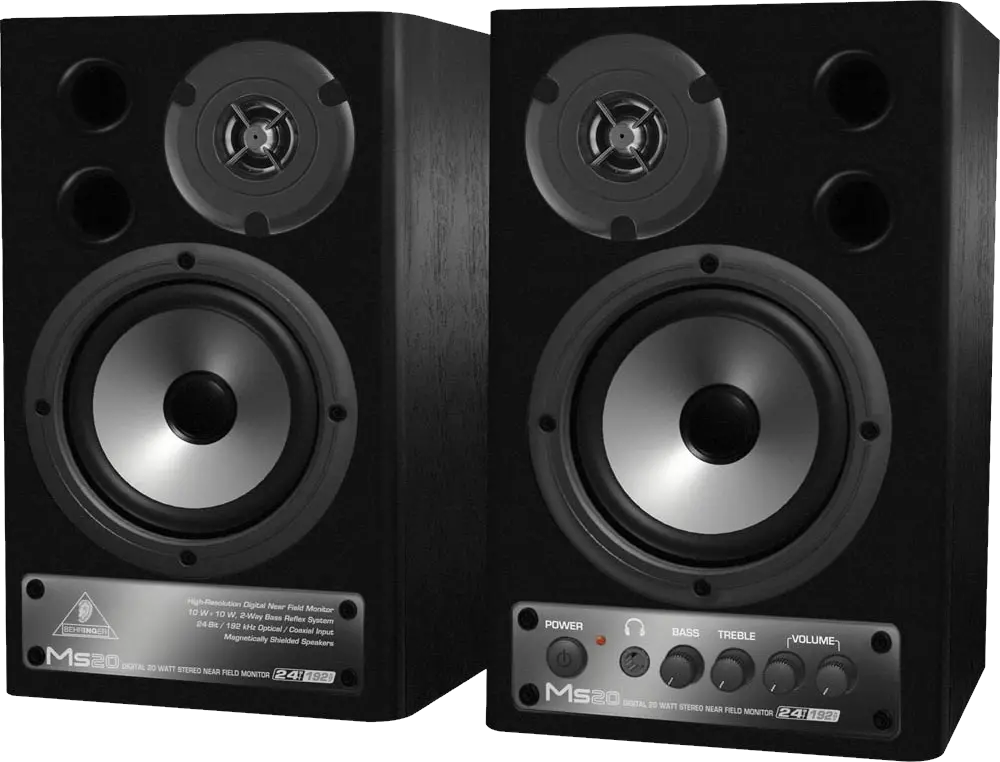 Audio speakers PNG