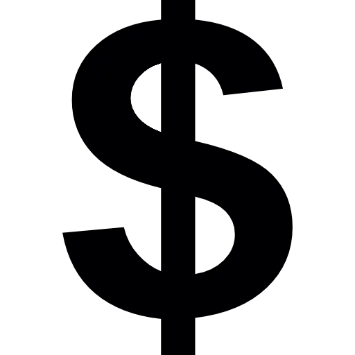 Dollar sign PNG