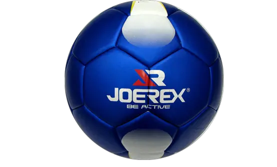 Blue football ball PNG image