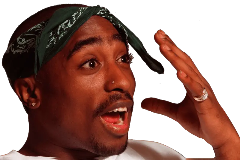 2Pac Tupac Shakur PNG