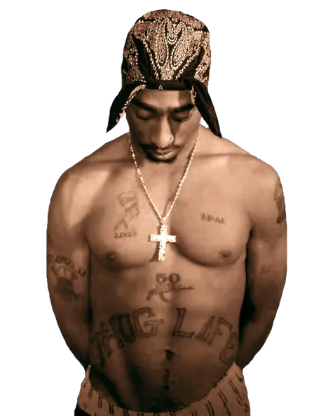2Pac Tupac Shakur PNG