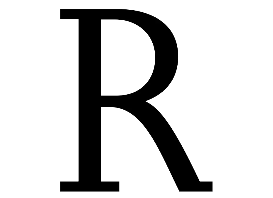 Letter R PNG