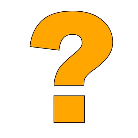 yellow ? Question mark PNG