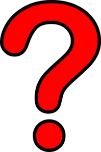 red Question mark PNG ? PNG