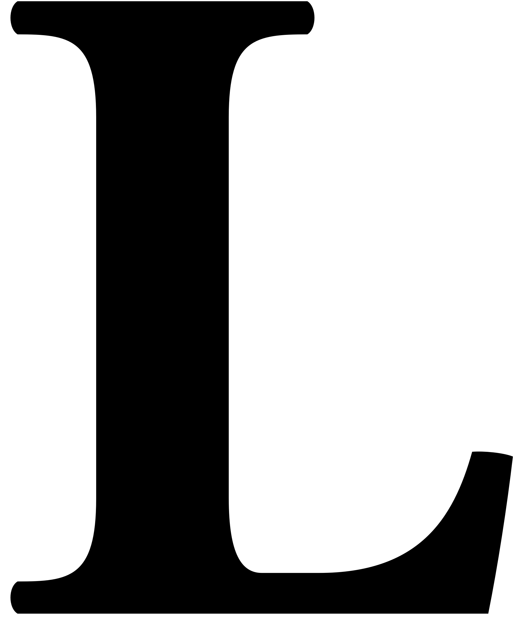 Letter L PNG