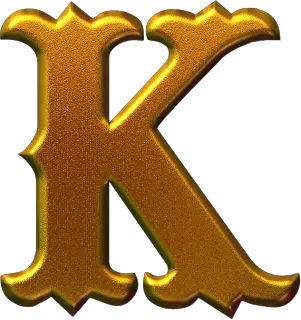 Letter K PNG