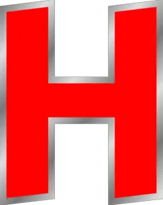 Letter H PNG