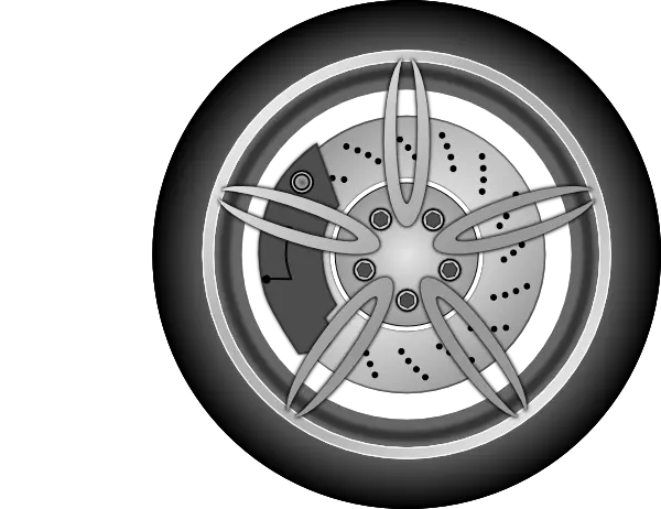 Car wheel PNG image free download