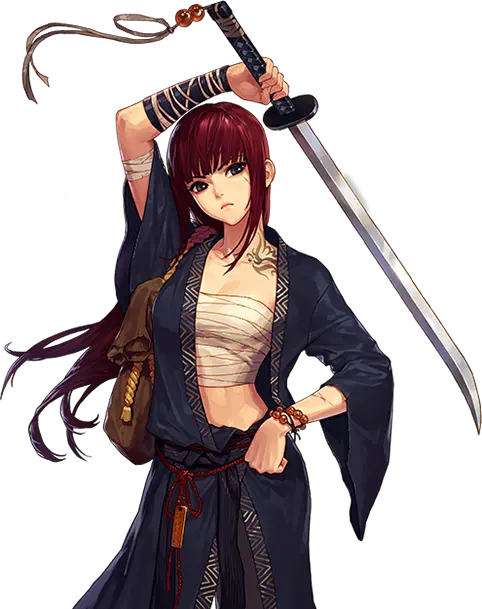 Anime girl PNG