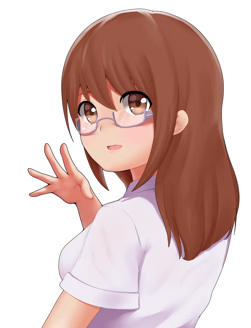 Anime girl PNG