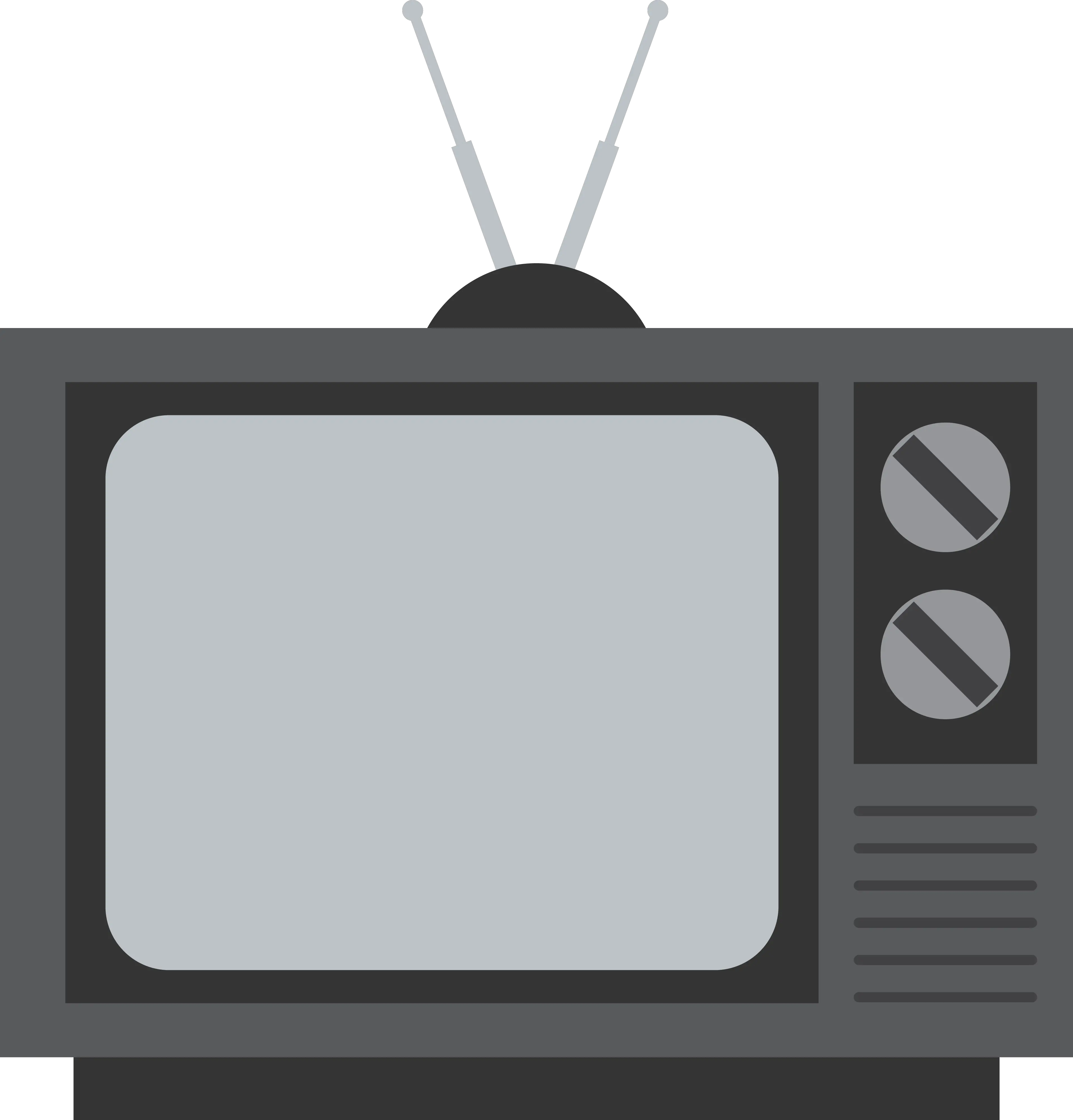 Old TV PNG