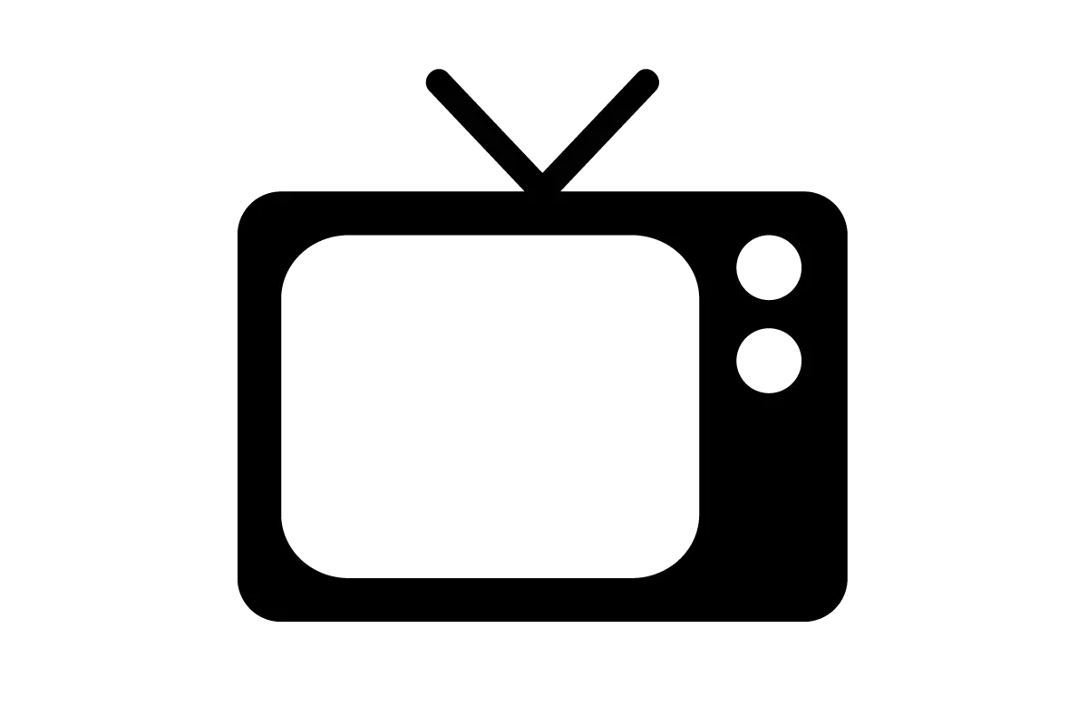 Old TV PNG image