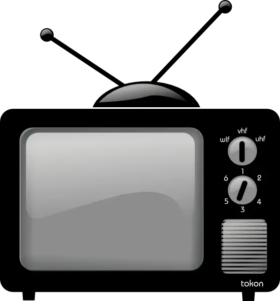 Old TV PNG image