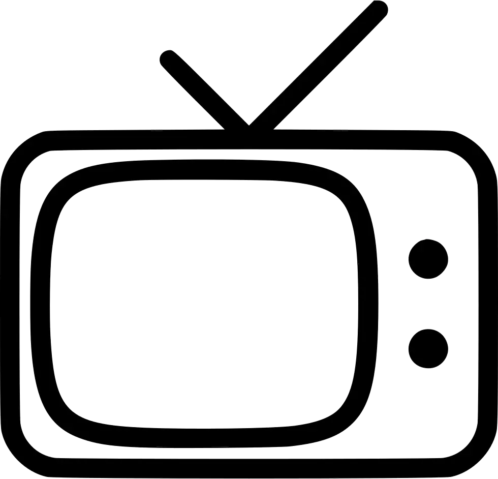 Old TV PNG