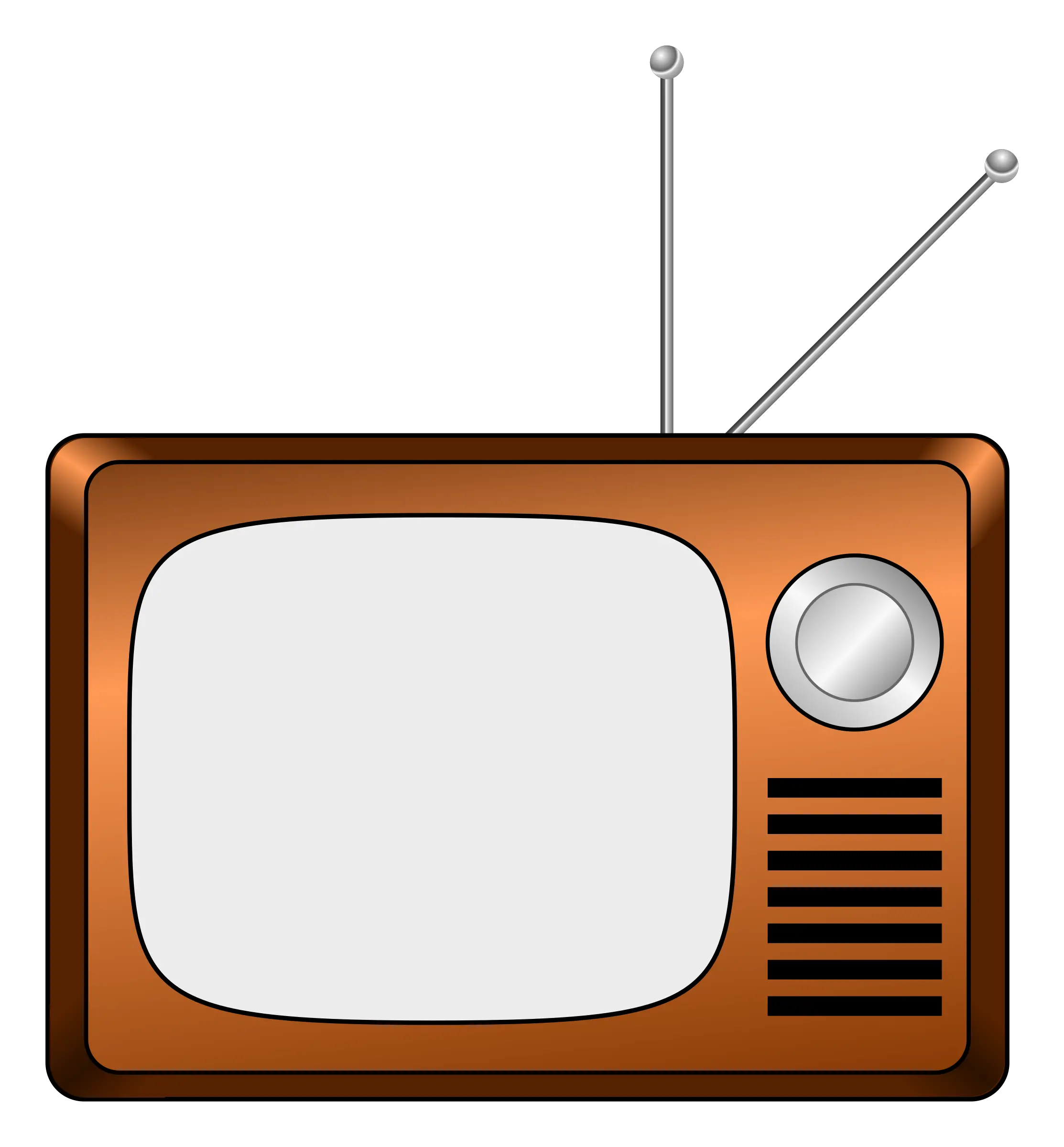 Old TV PNG