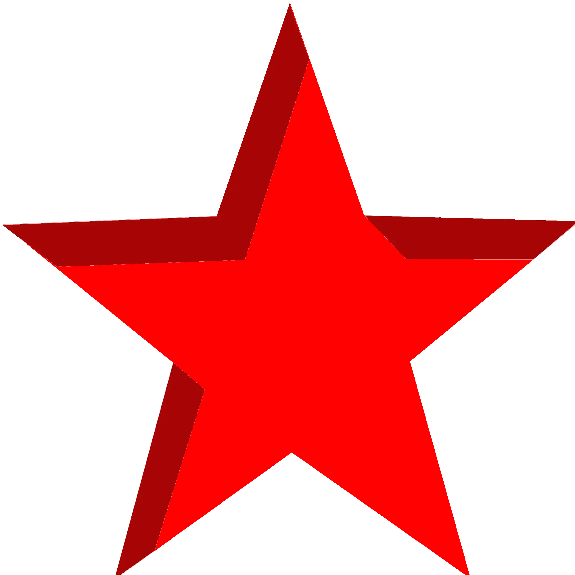red star PNG image