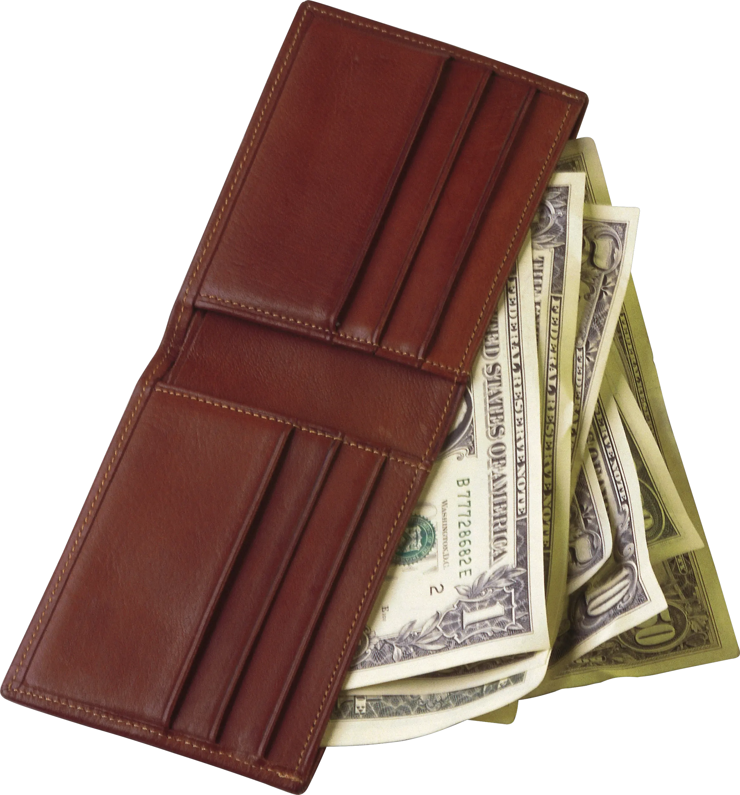 Purse money PNG image