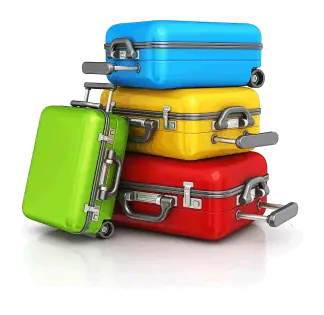 Baggage trolley bag PNG