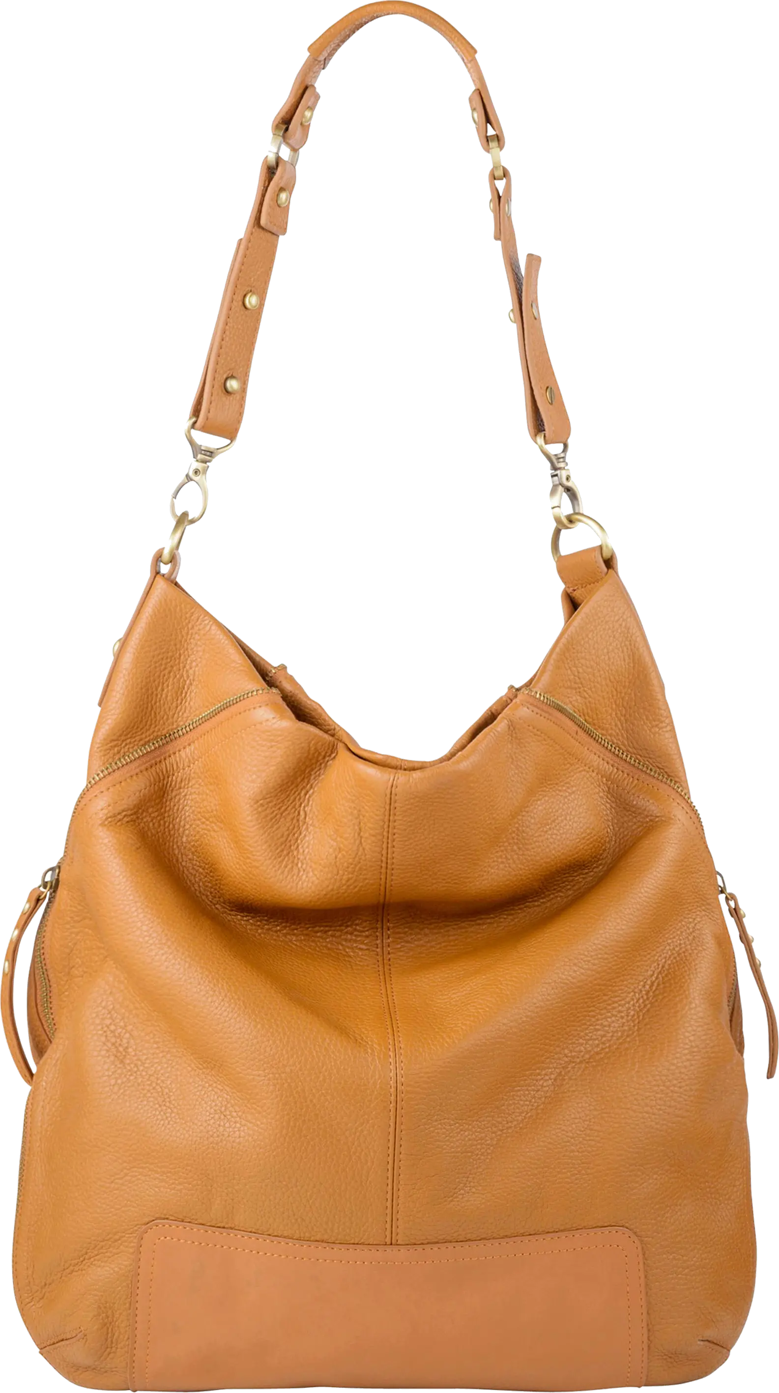 Leather women bag PNG image