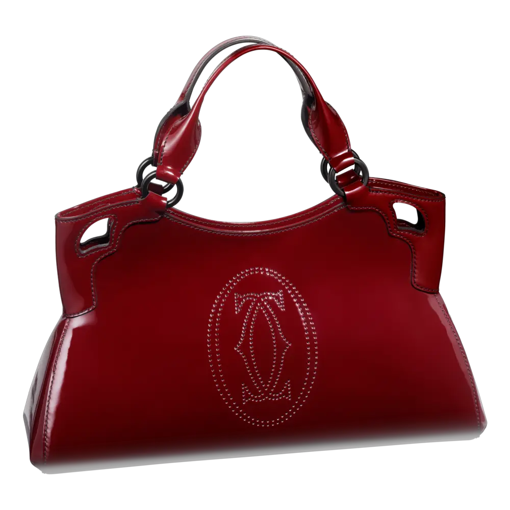 Red women bag PNG image