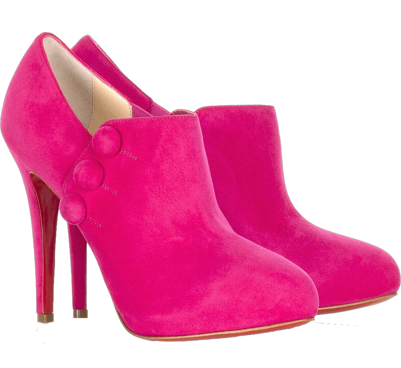 Pink women shoes PNG image