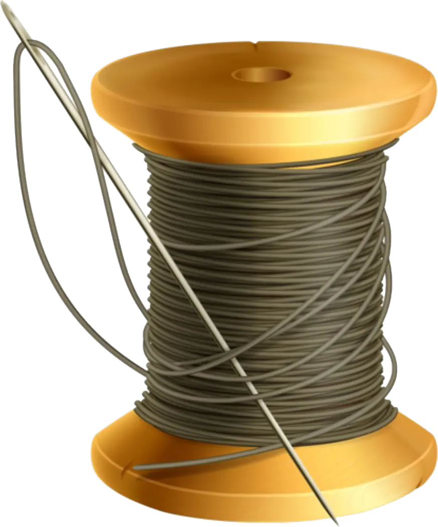 Thread and needle PNG