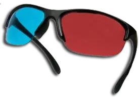 3d cinema glasses PNG image