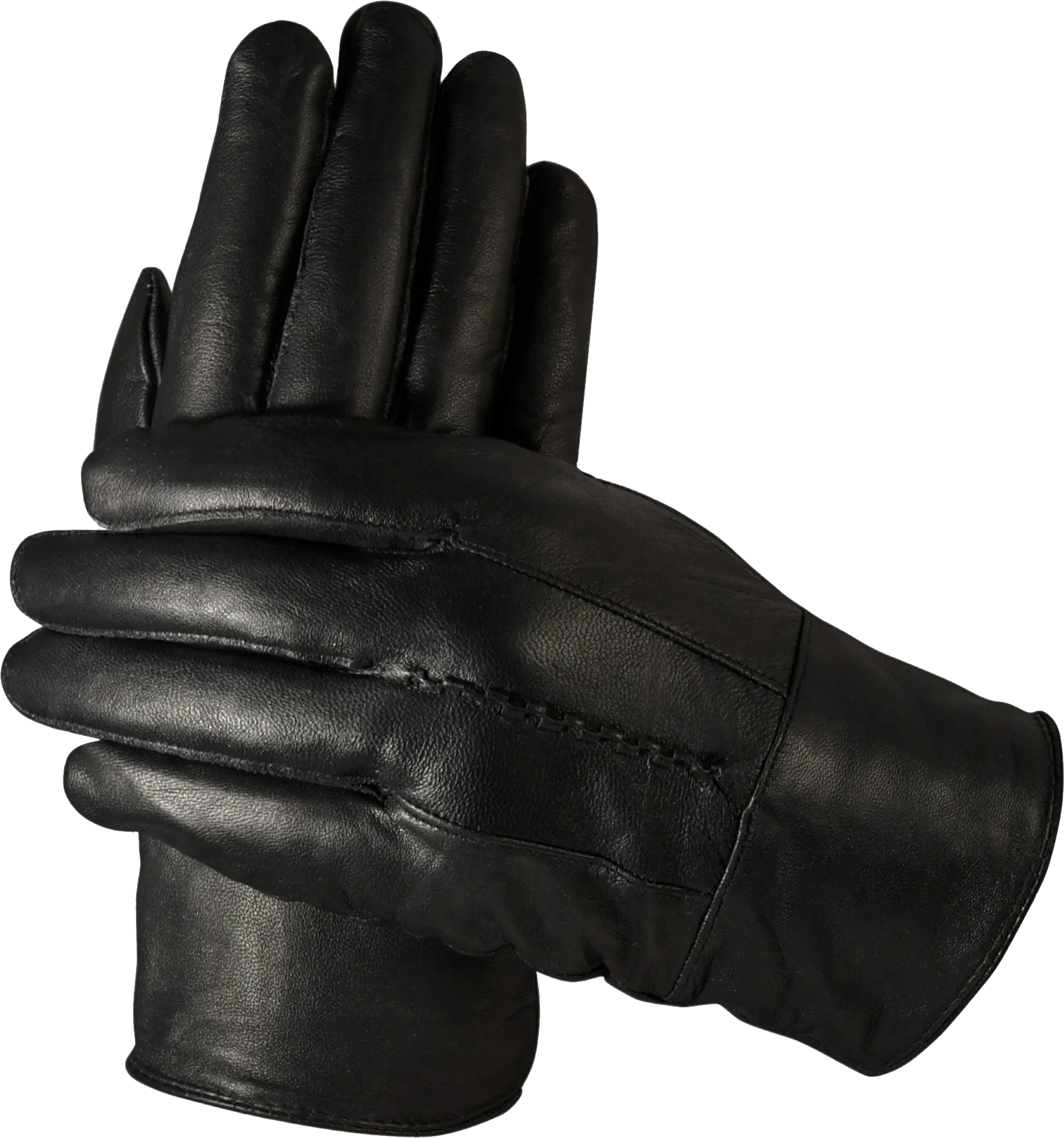 Leather gloves PNG image