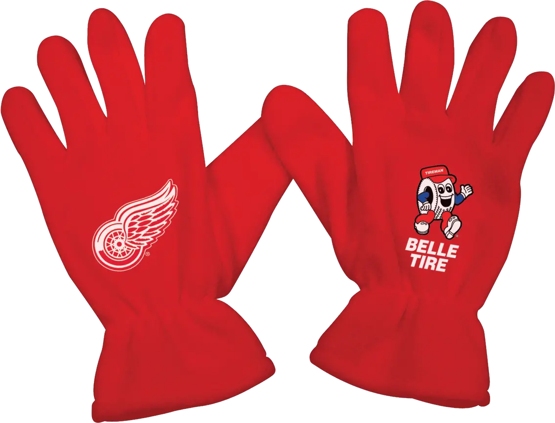 Red gloves PNG image