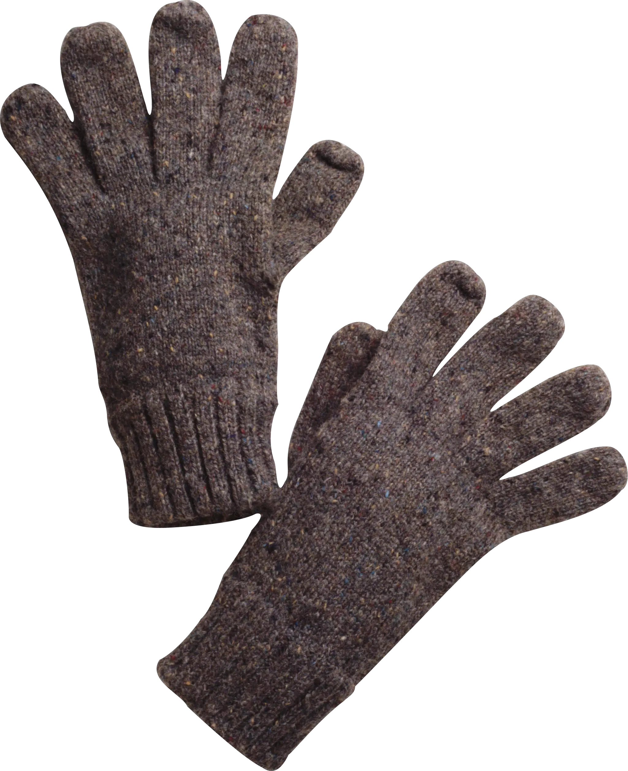 Winter gloves PNG image